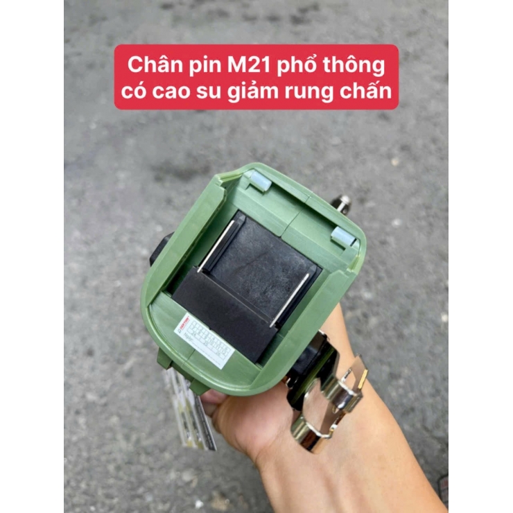 Máy siết bulong Pin 680Nm Dekton M21-IW680PROMAX AVT