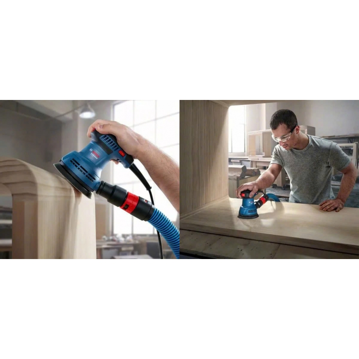 Máy chà nhám rung xoay 125mm Bosch GEX 125-1 AE Professional