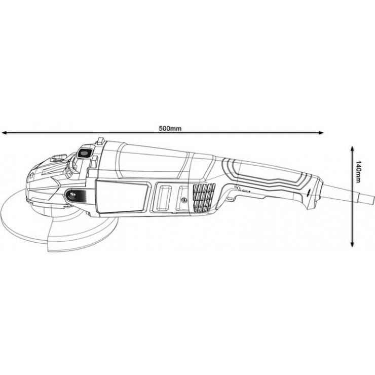 Máy mài góc 180mm Bosch GWS 2200 Professional