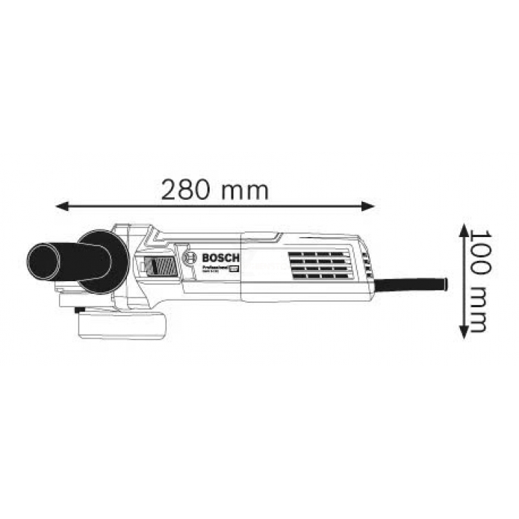Máy mài góc 125mm Bosch GWS 9-125 Professional