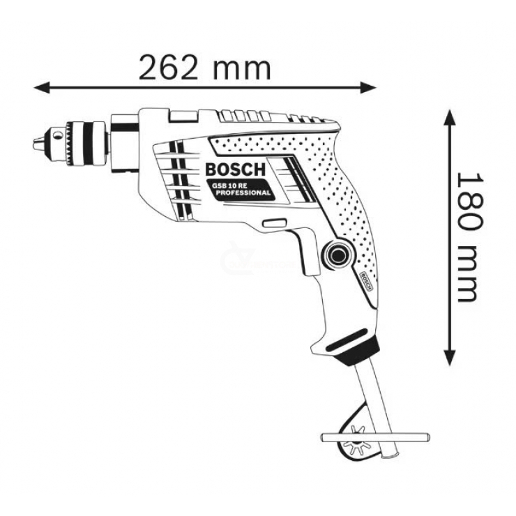 Máy khoan động lực 10mm Bosch GSB 10 RE Professional