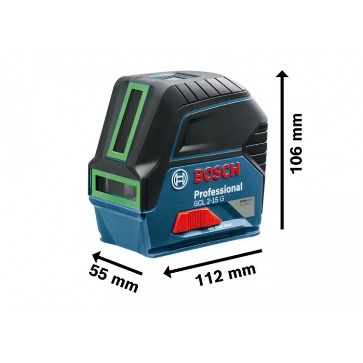 Máy cân bằng Laser 2 tia xanh Bosch GCL 2-15 G Professional