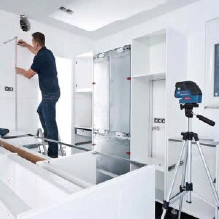 Máy cân bằng Laser Combi Bosch GCL 25 Professional  ( 2 tia + định vị 5 điểm )