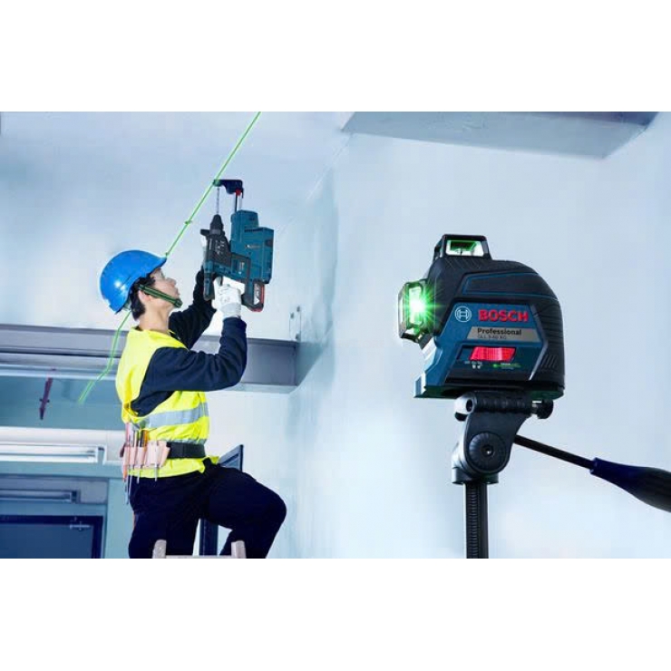 Máy cân bằng Laser Bosch GLL 3-60 XG Professional 3 x 360⁰ Green