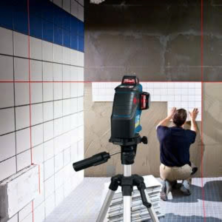 Máy cân bằng Laser Bosch GLL 3-80 Professional 3 x 360° Red