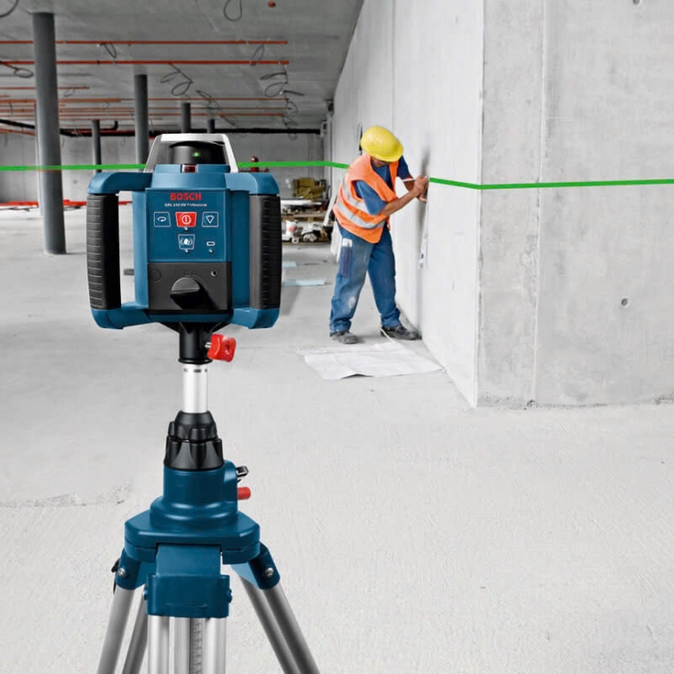 Máy định vị laser xoay 300m Bosch GRL 300 HVG Set Professional