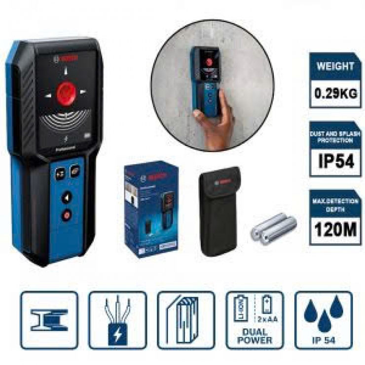 Máy dò đa năng 120mm Bosch GMS 120-27 Professional