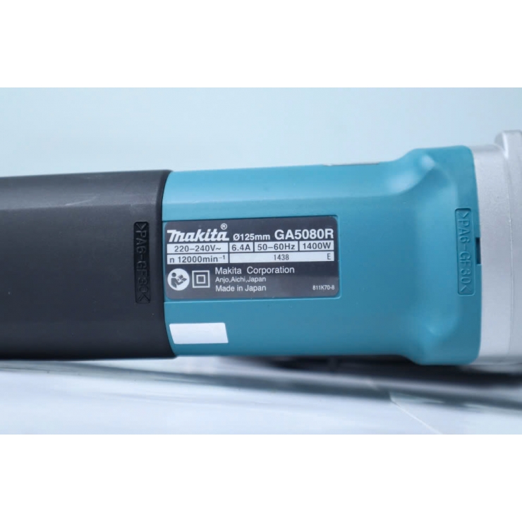 Máy mài góc 125mm Makita GA5080R ANGLE GRINDER khóa X clock