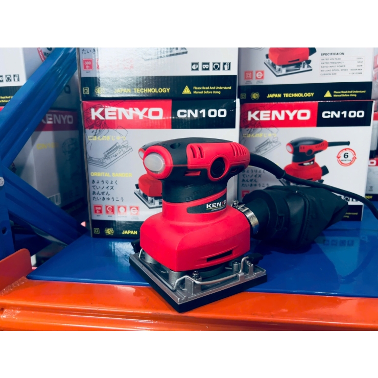 Máy chà nhám vuông 300W Kenyo CN100