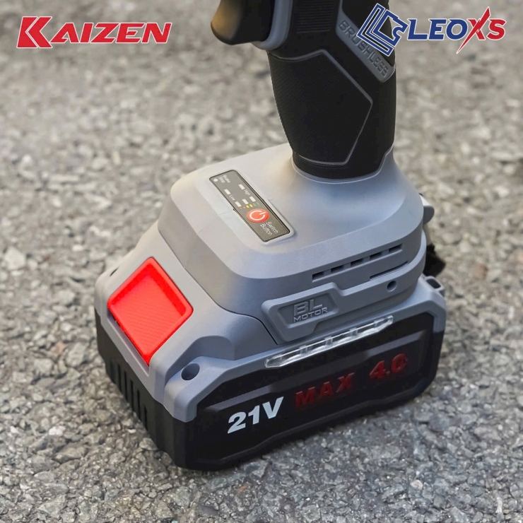 Kéo cắt tôn 1.2mm Pin 21V Kaizen KZ-CT120 Brushless