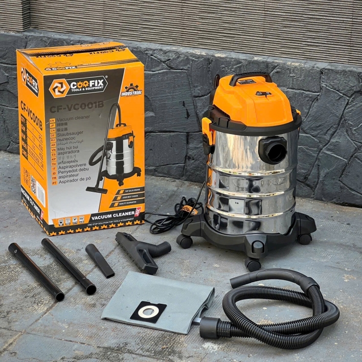 Máy hút bụi 30 lít COOFIX CF-VC001B 1200W