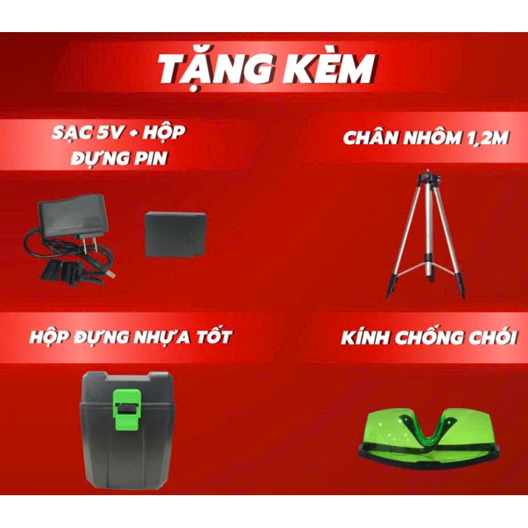 Máy cân mực Laser 5 tia xanh Yamasu YMS-155