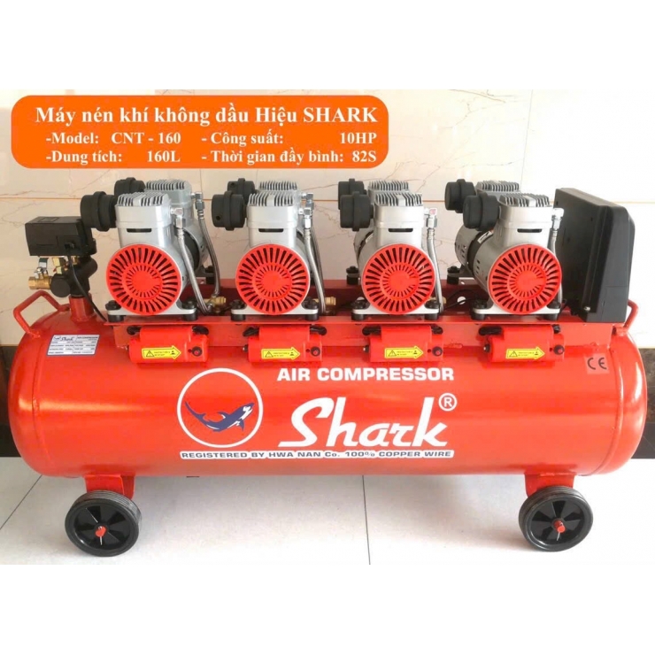Máy nén khí công nghiệp 160 lít Shark CNT-160 10HP
