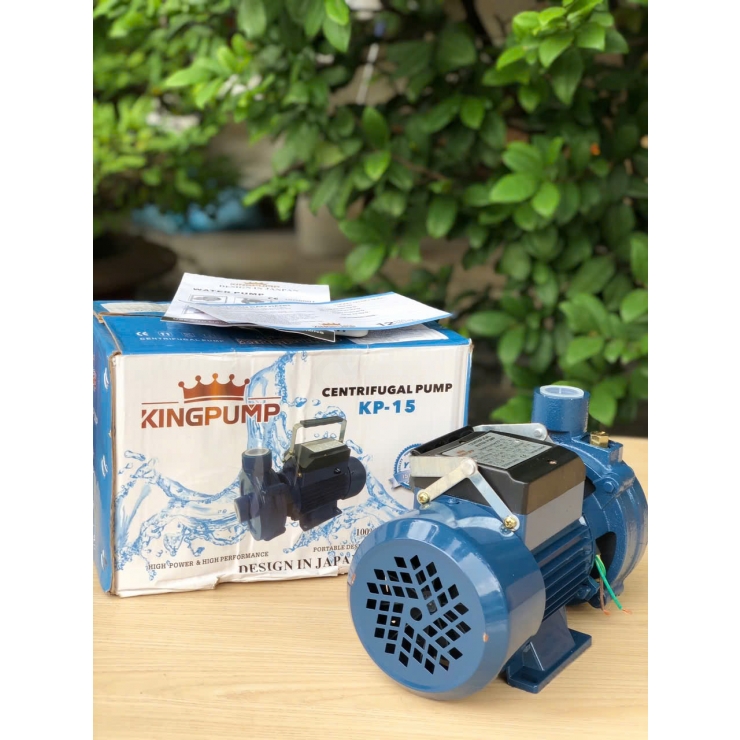 Máy bơm nước đẩy cao 370W Kingpump KP-15