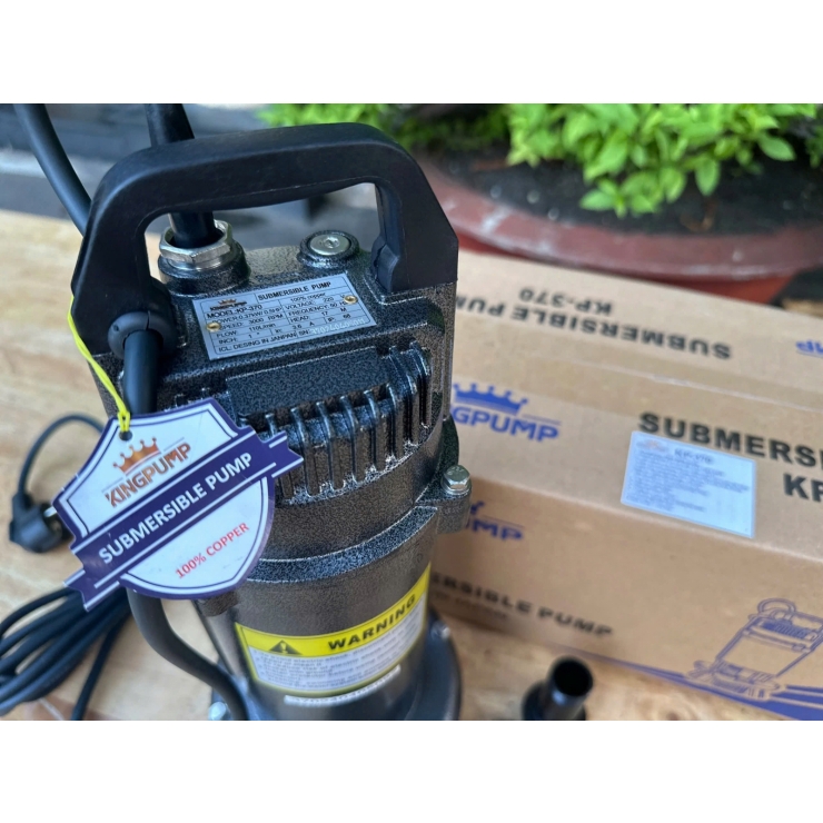 Máy bơm chìm nước sạch 370W Kìngpump KP-370