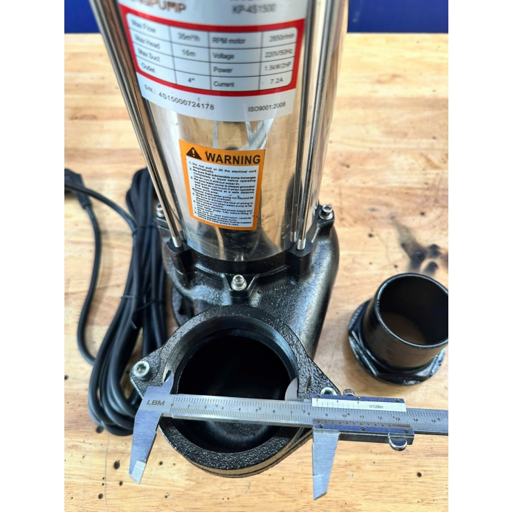 Máy bơm chìm nước thải 1.5kW Kingpump KP-4S1500