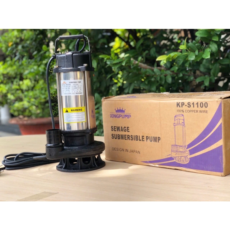 Máy bơm chìm nước thảI 1.1kW Kingpump KP-S1100