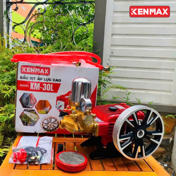 Đầu xịt phun thuốc áp cao 2.0kW Kenmax KM-30L