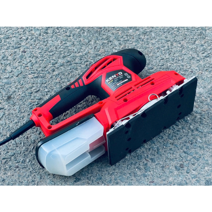 Máy chà nhám rung chữ nhật Kenyo CN185 chỉnh tốc