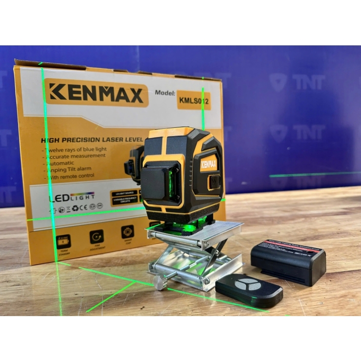 Máy cân mực 12 tia xanh Kenmax KMLS012