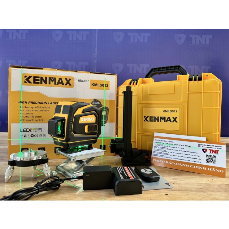 Máy cân mực 12 tia xanh Kenmax KMLS012
