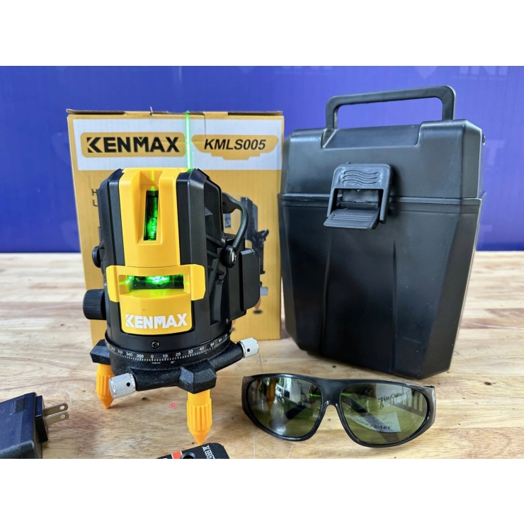 Máy cân bằng laser 5 tia xanh Kenmax KMLS005