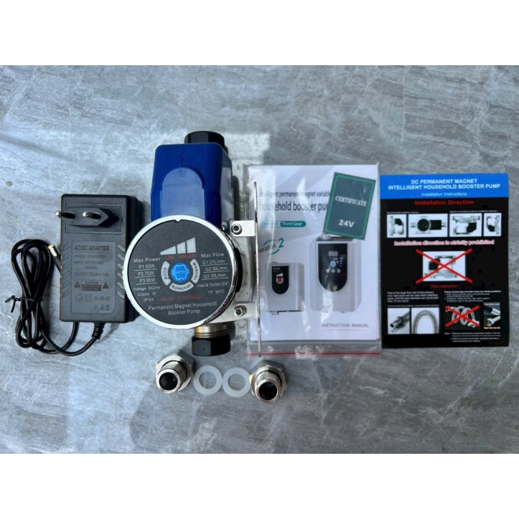 Máy bơm tăng áp mini Happy HTA85-DC24 Inverter