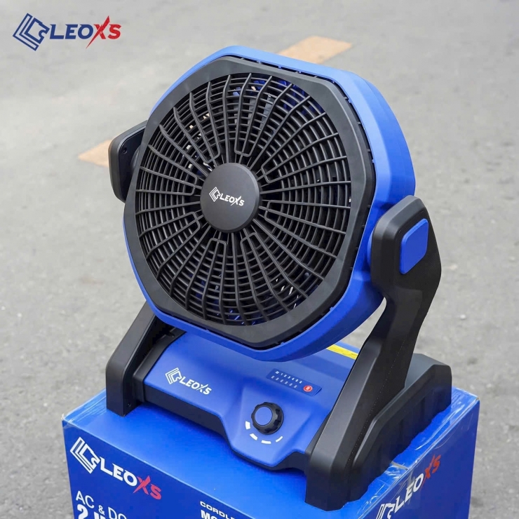 Quạt Pin và điện Leoxs LXS-EF1038