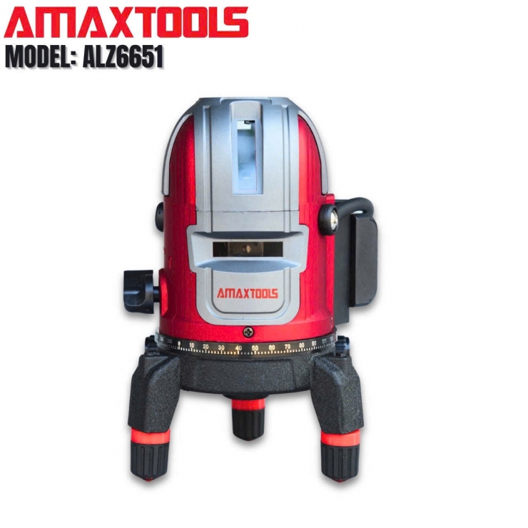 Máy cân bằng laser 5 tia xanh Amaxtools ALZ6651