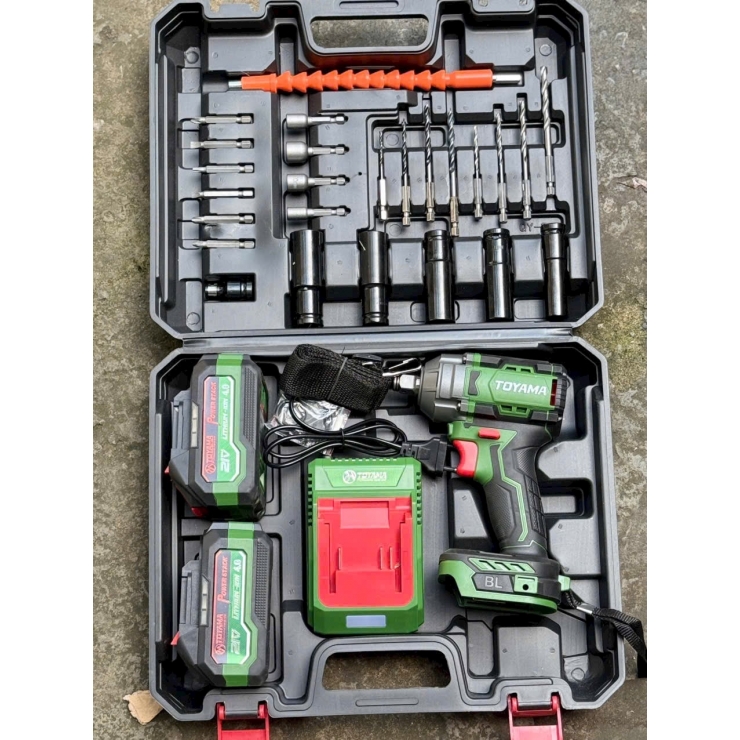 Máy bắn bulong Pin 21V Toyama B3 Pro kèm phụ kiện
