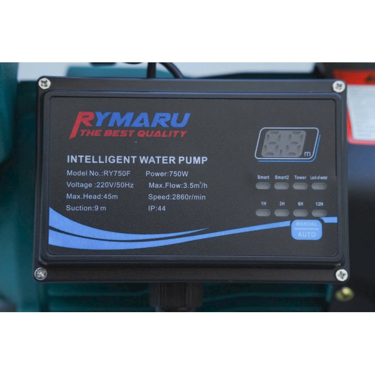 Máy bơm nước tăng áp điện tử 370W Rymaru RY370F