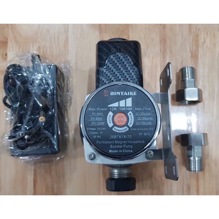 Máy bơm tăng áp mini Bintaike 20BTK18-70 Inverter