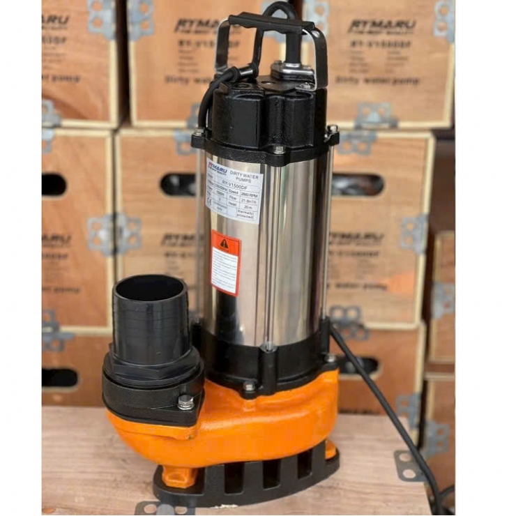 Máy bơm chìm 1.5kW nước thải Rymaru RY-V1500DF