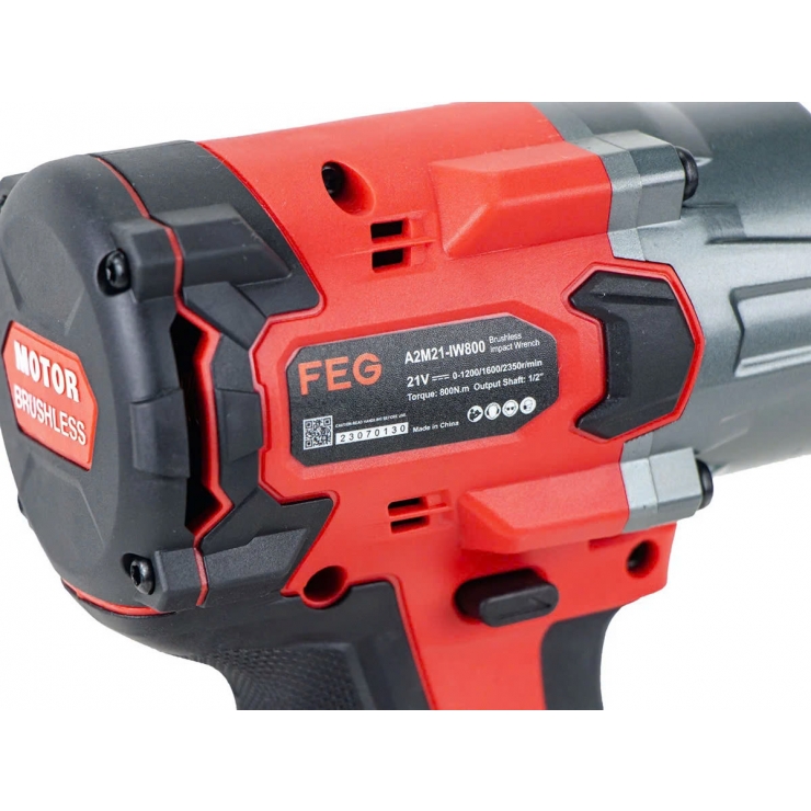 Máy siết bulong 800Nm Pin 21V Feg EG-A2M21-IW800
