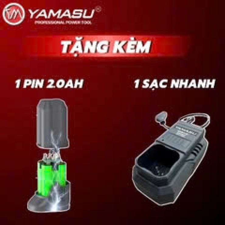 Combo máy khoan bắn vít 16V Yamasu CV16-KT16 Brushless