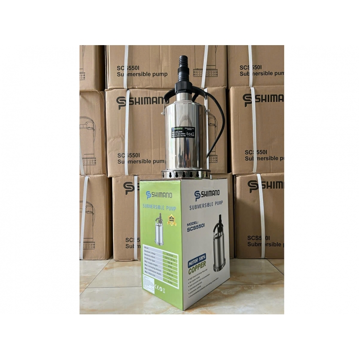 Máy bơm chìm INOX 550W Shimano SCS550I