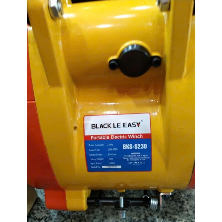 Máy tời treo tốc nhanh 230kg Black le easy BKS-S230