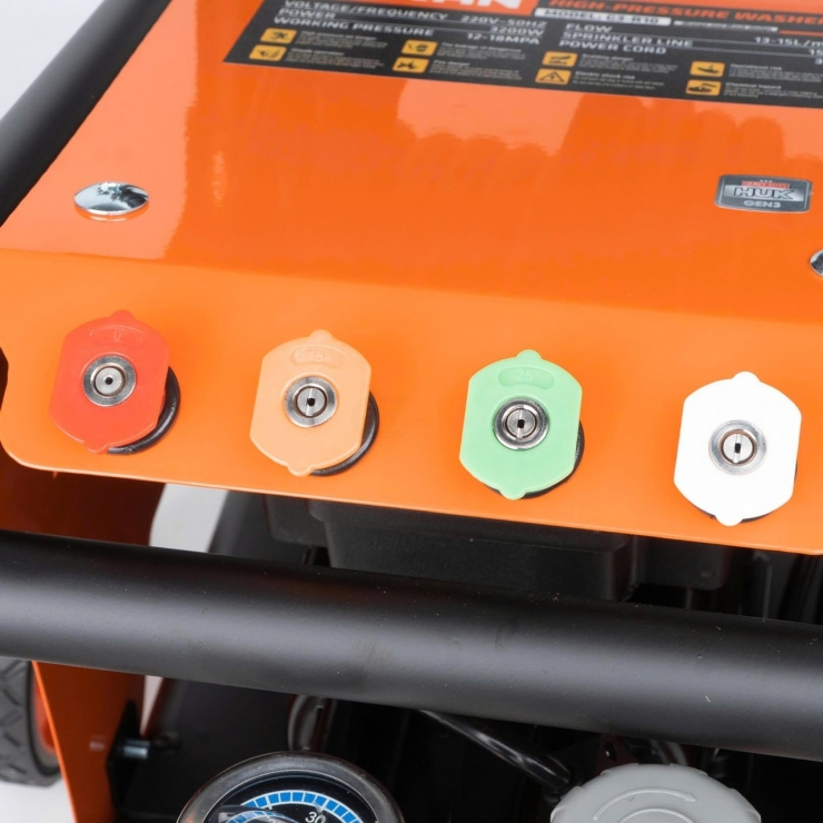Máy rửa xe áp cao 3200W Hukan G3-R10 xe đẩy