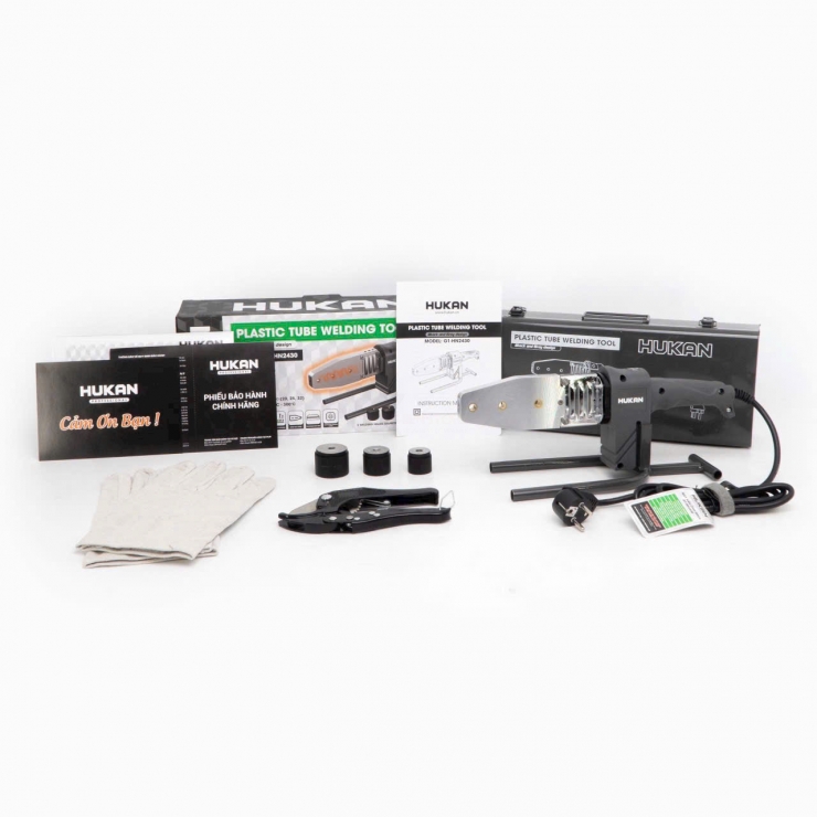 Máy hàn ống nhựa 900W Hukan G1HN2430