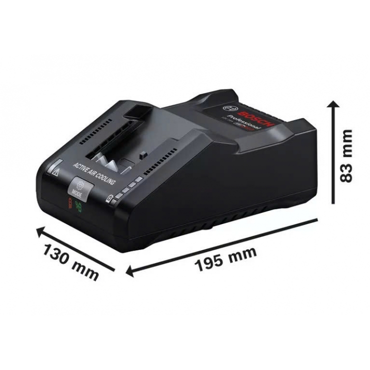 Sạc Pin Ultra-fast 16A Bosch GAL 18V-160 Professional
