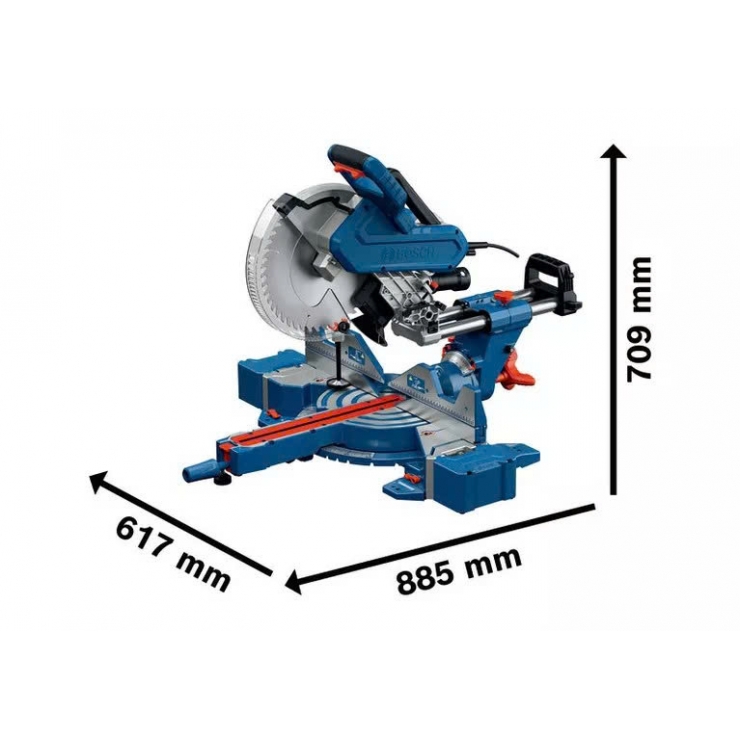 Máy cưa vát 305mm Bosch GCM 340-305 D Professional