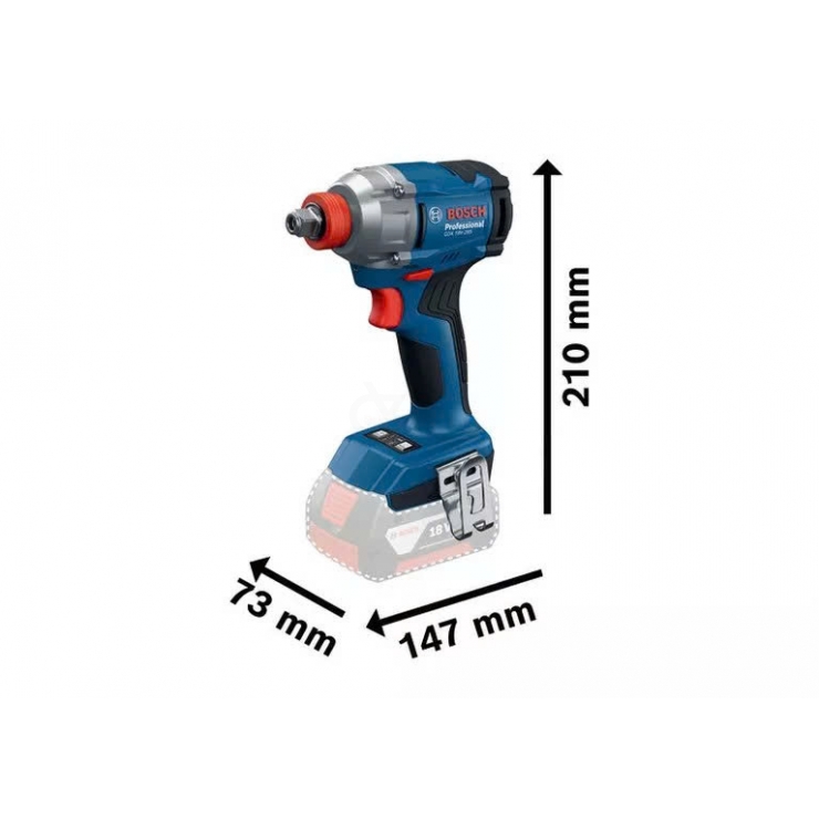 Máy siết ốc Pin 18V Bosch GDX 18V-285 Professional ( chưa Pin & Sạc )