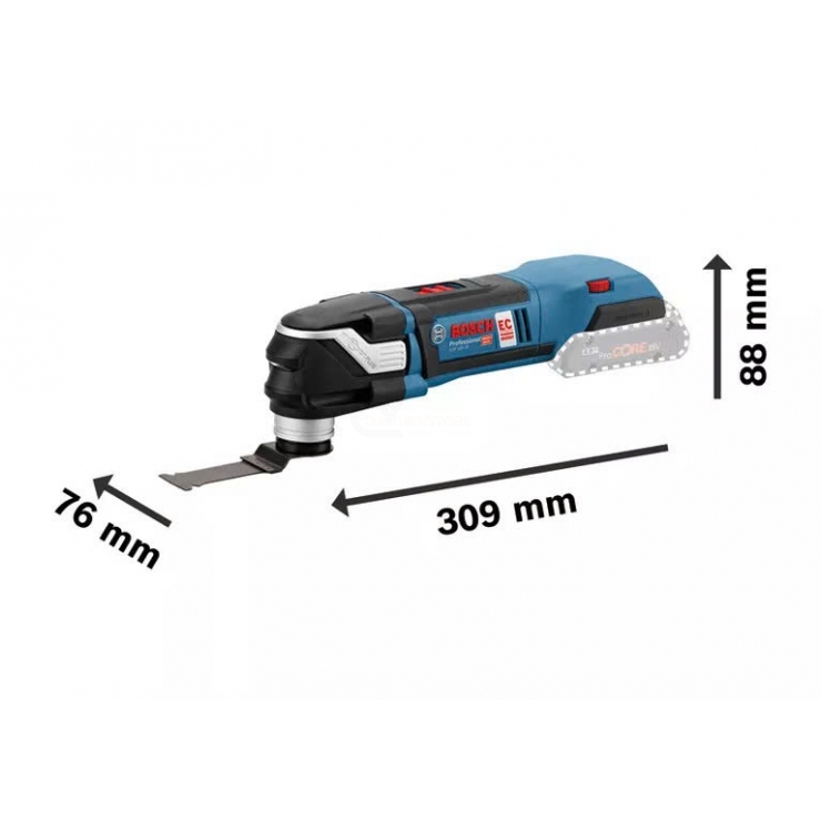 Máy cắt rung Pin 18V Bosch GOP 18V-28 Professional ( chưa Pin & Sạc )