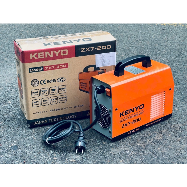 Máy hàn que 200A Kenyo ZX7-200 inverter