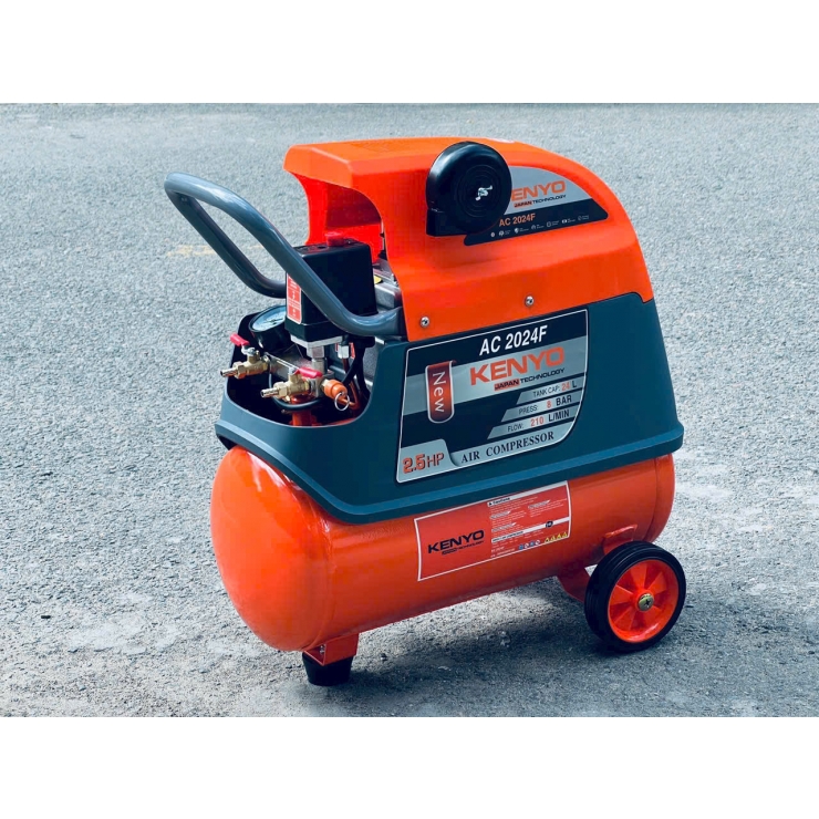 Máy nén khí 25 lít Kenyo AC-2024F ( 2.5Hp )