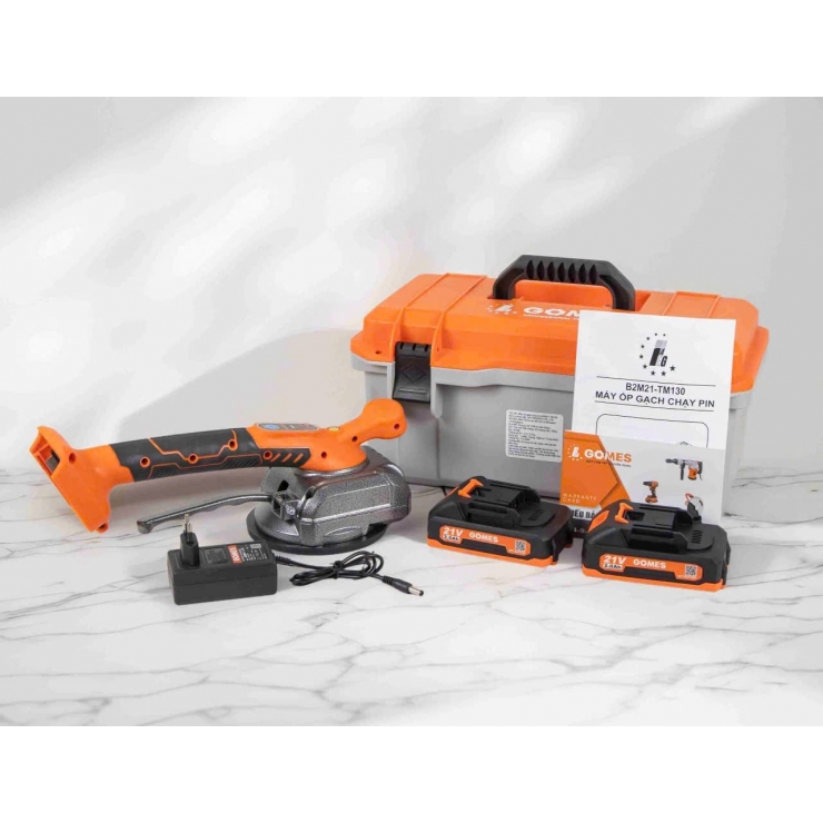 Máy rung gạch Pin 21V Gomes B2M21-TM130