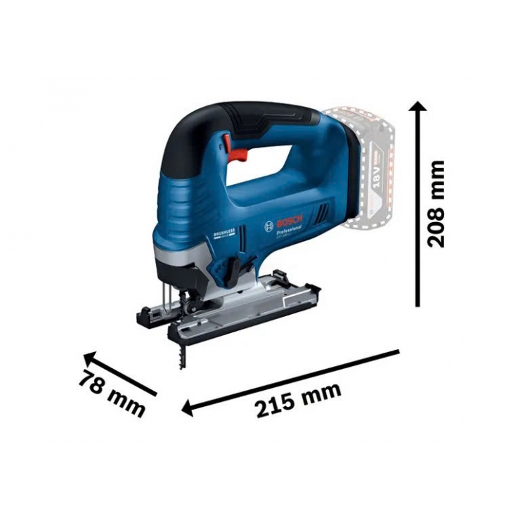 Máy cưa sọc Pin 18V Bosch GST 185-LI Professional ( chưa Pin & Sạc )