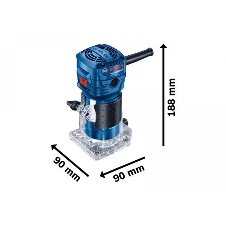 Máy soi gỗ alu 550W Bosch GKF 550 Professional