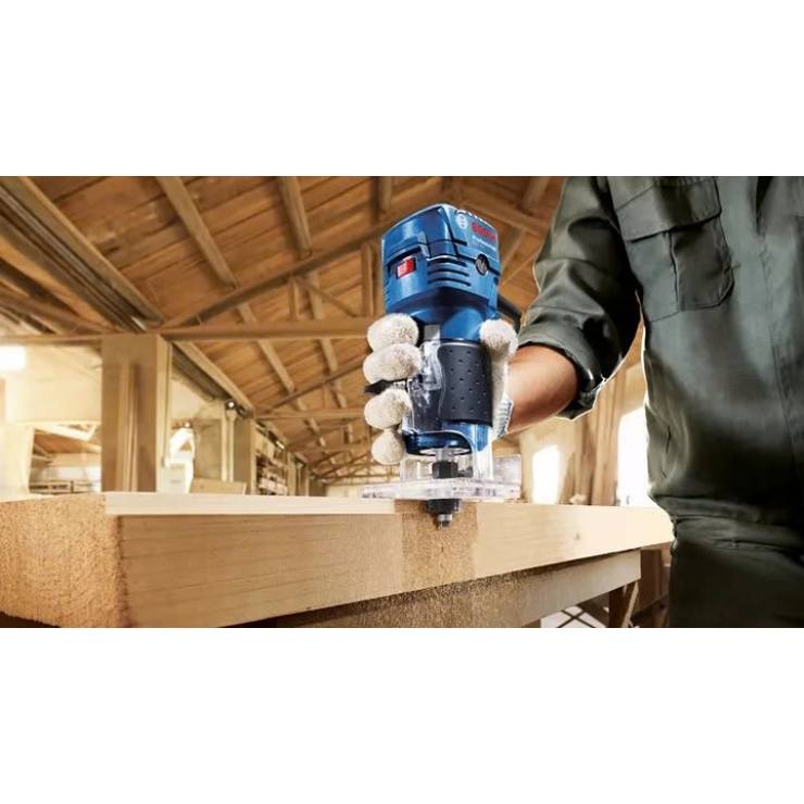 Máy soi gỗ alu 550W Bosch GKF 550 Professional