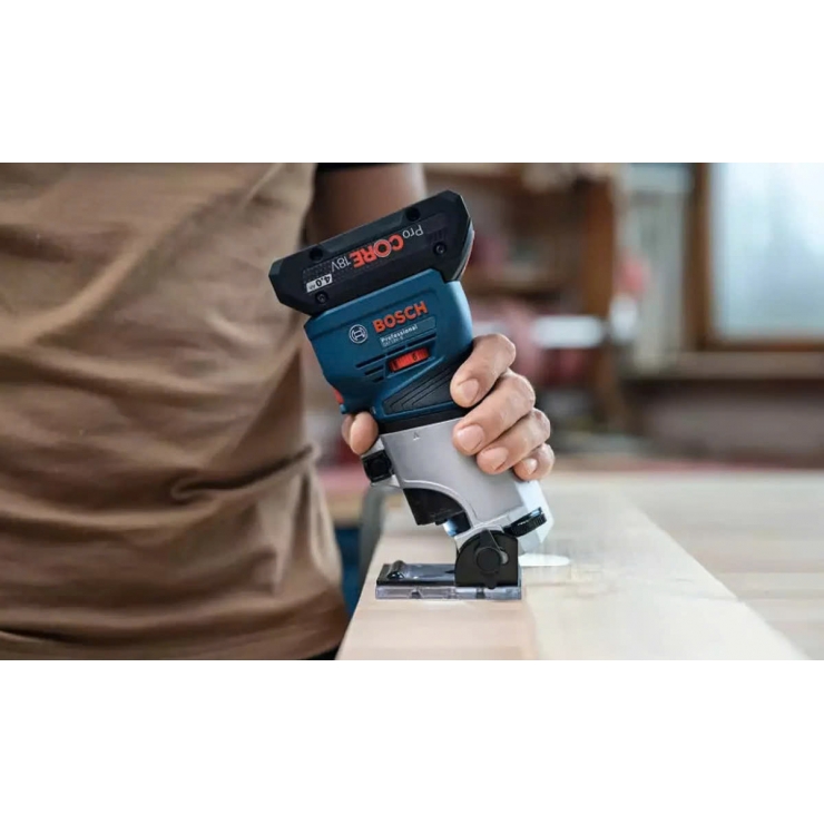 Máy phay 6mm Pin 18V Bosch GLF 18V-8 Professional ( chưa Pin & Sạc )